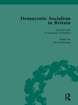 cover image of Democratic Socialism in Britain, Volume 6
